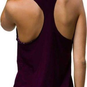 Onzie Glossy Flow Black Racerback Tank Top
